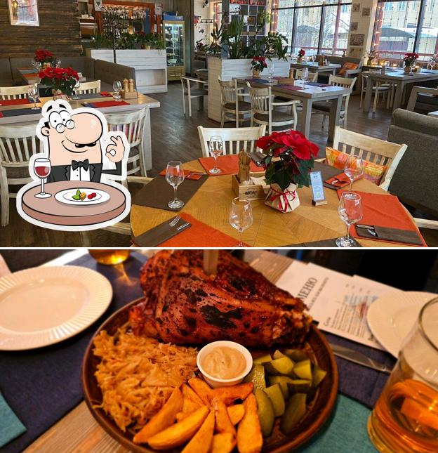 Еда в "Ресторане ВКУС & атмосфера"