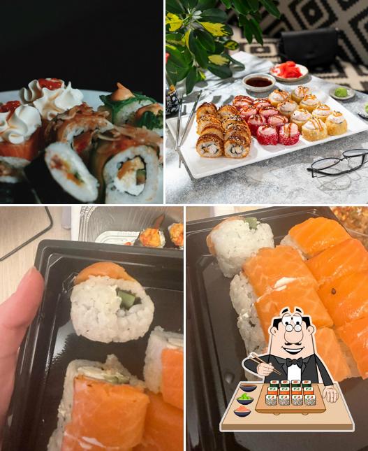 Закажите различные сеты суши
