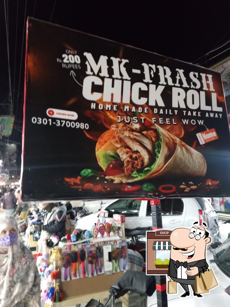 Home made chicken roll