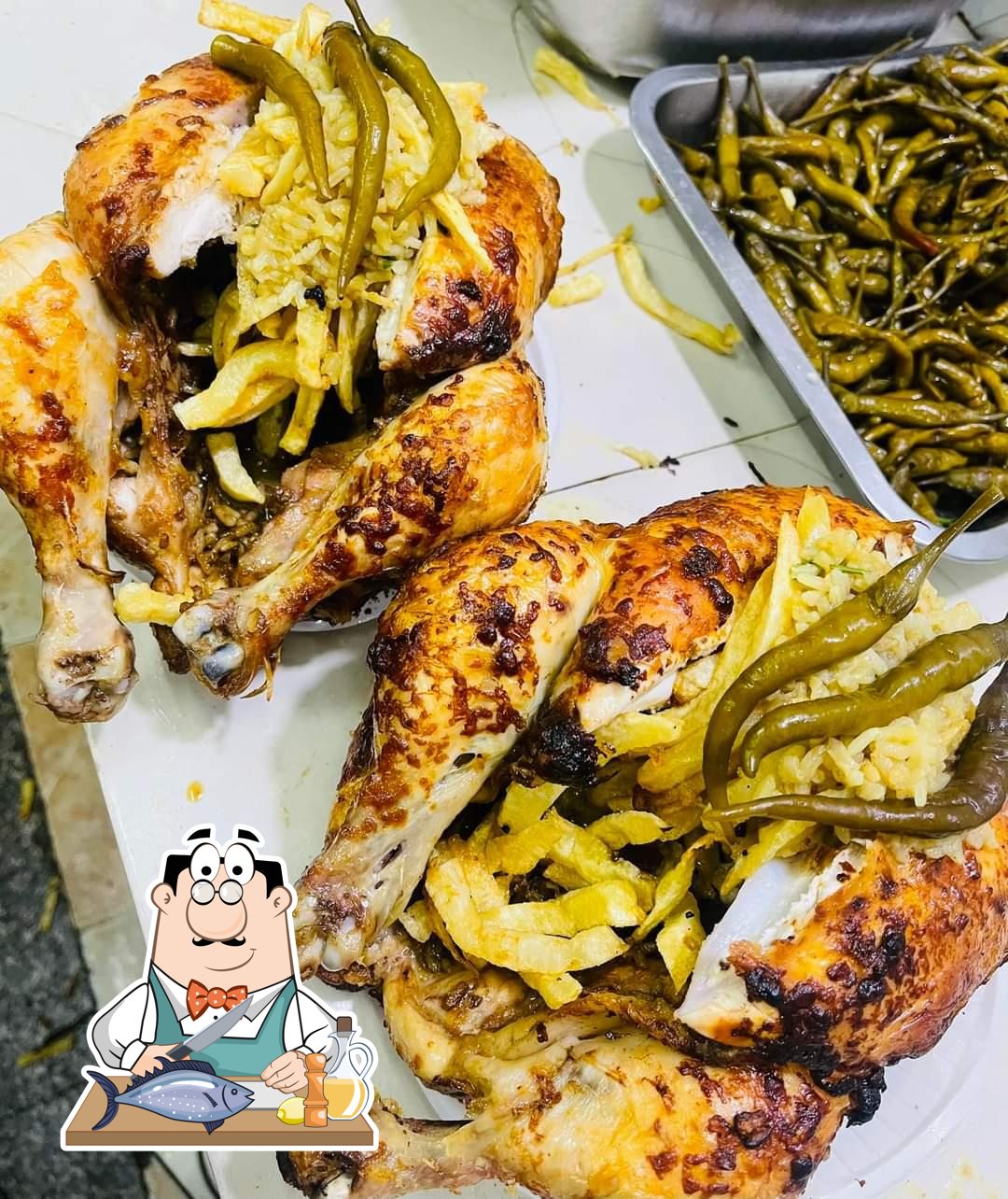 دجاج الحاج البشبشي