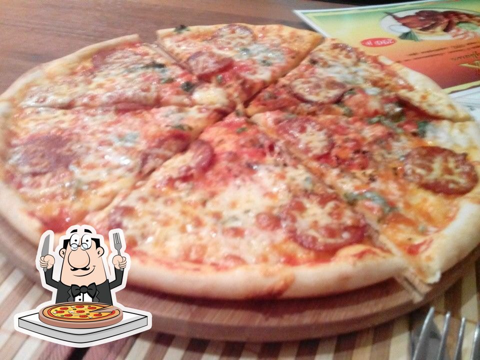 Miss pizza and Mr.steak