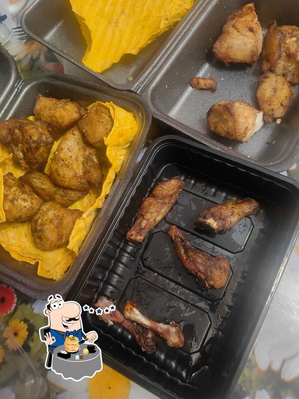 Мясо здесь