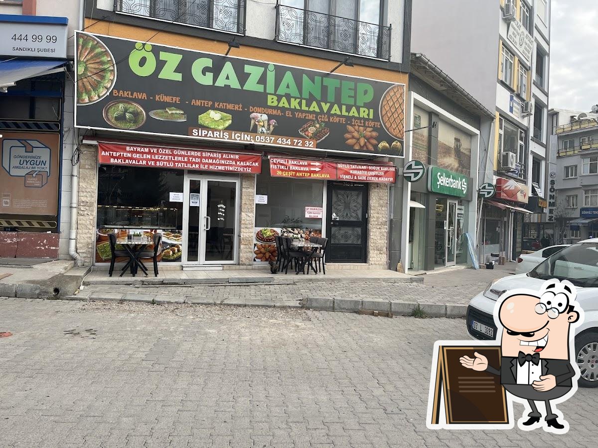 Öz Gaziantep baklavaları sandıklı