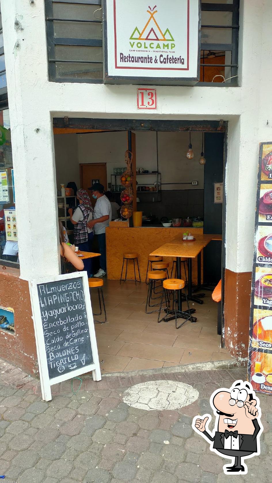 Volcamp restaurant