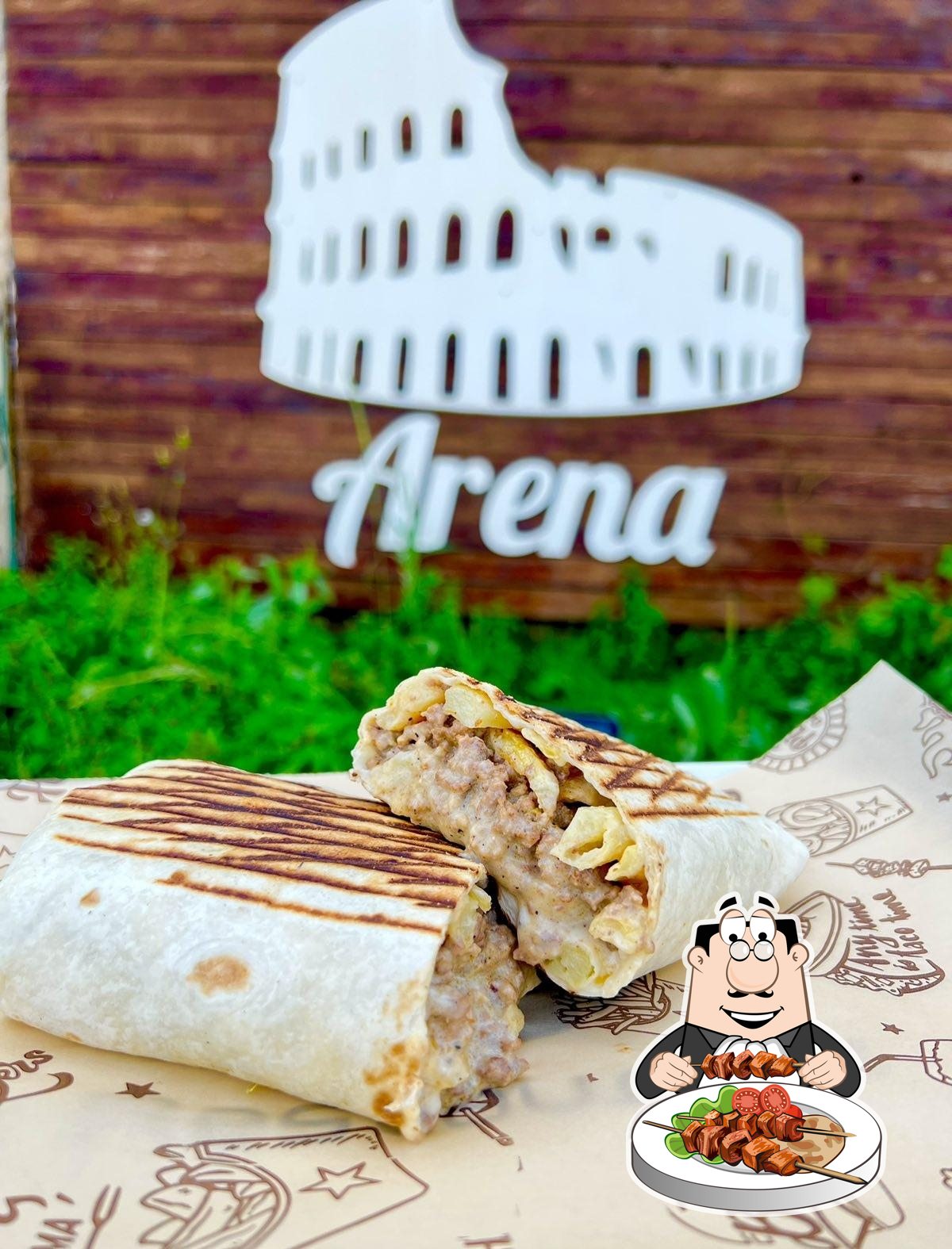 Arena pizza and coffee