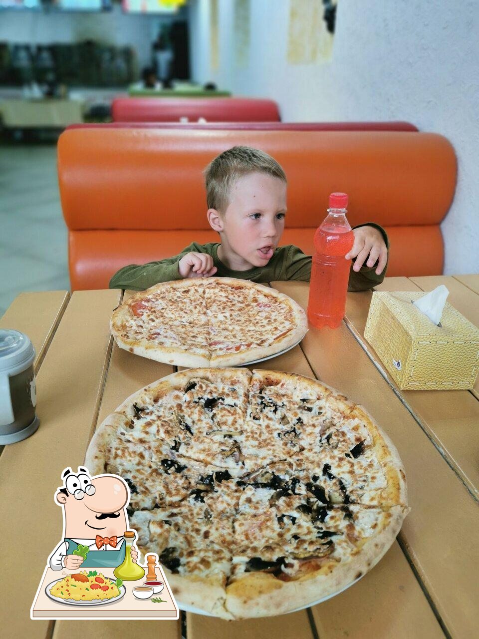 Sushi pizza