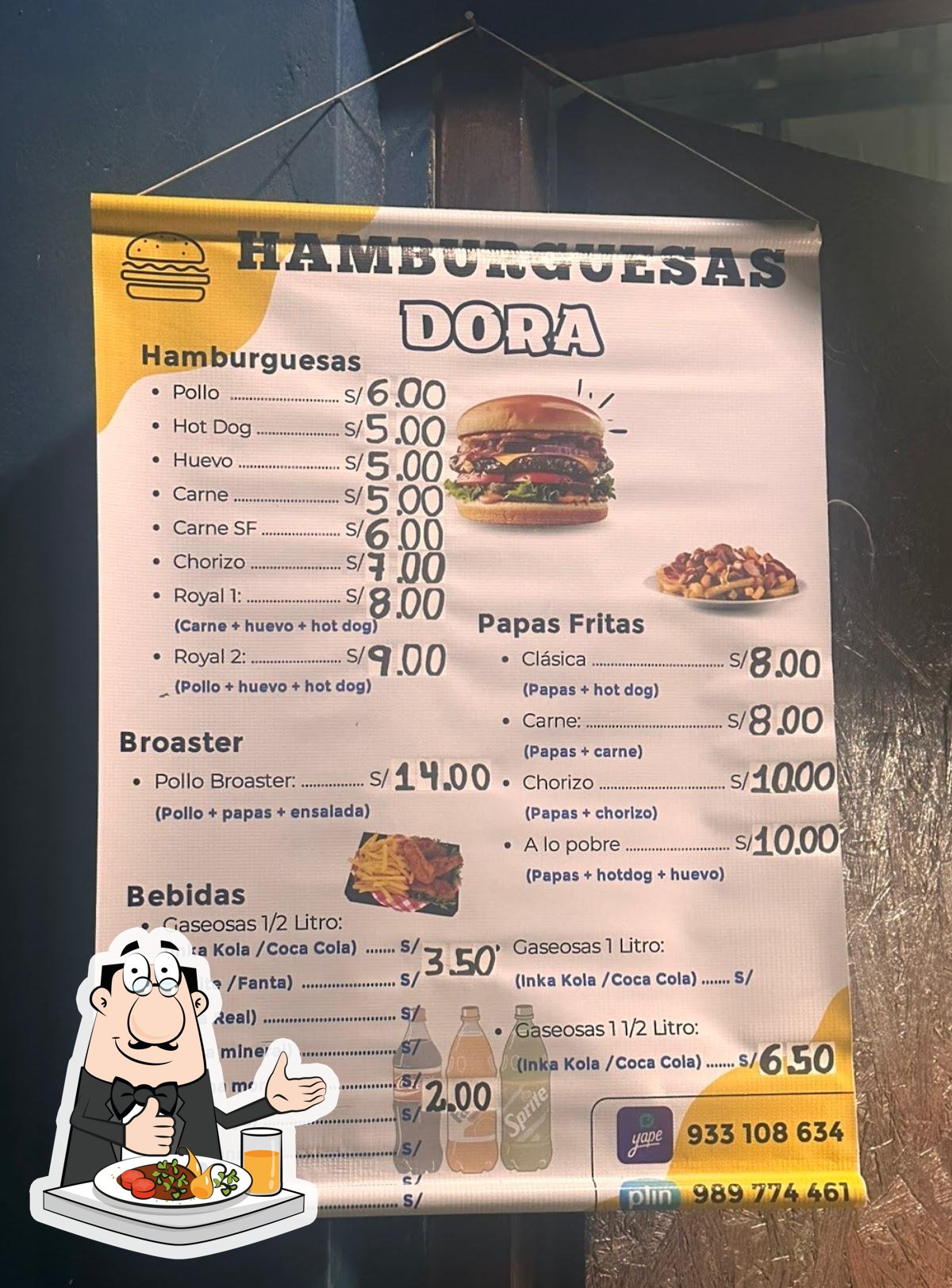Hamburguesas Dora