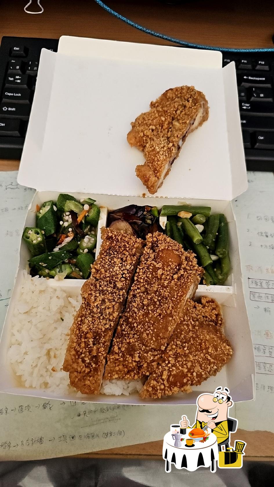 大姆指火雞肉飯