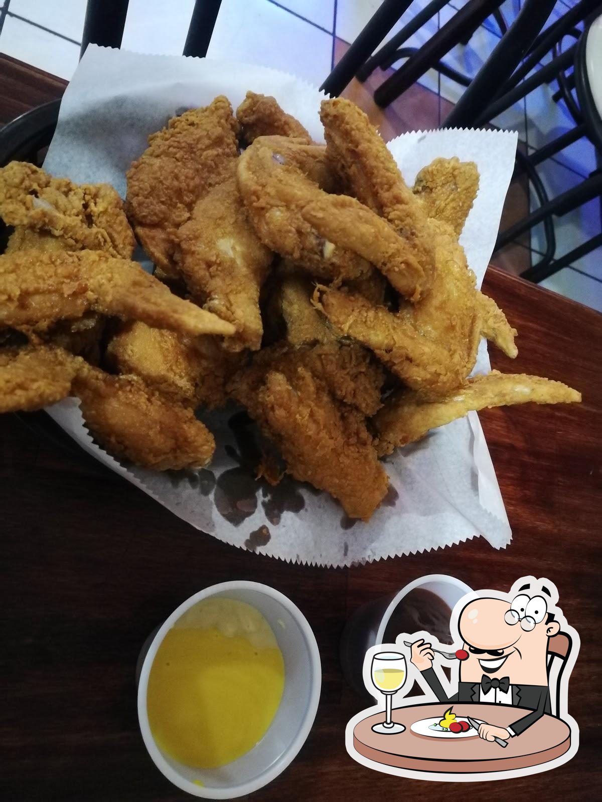 Pollo frito sus amigos