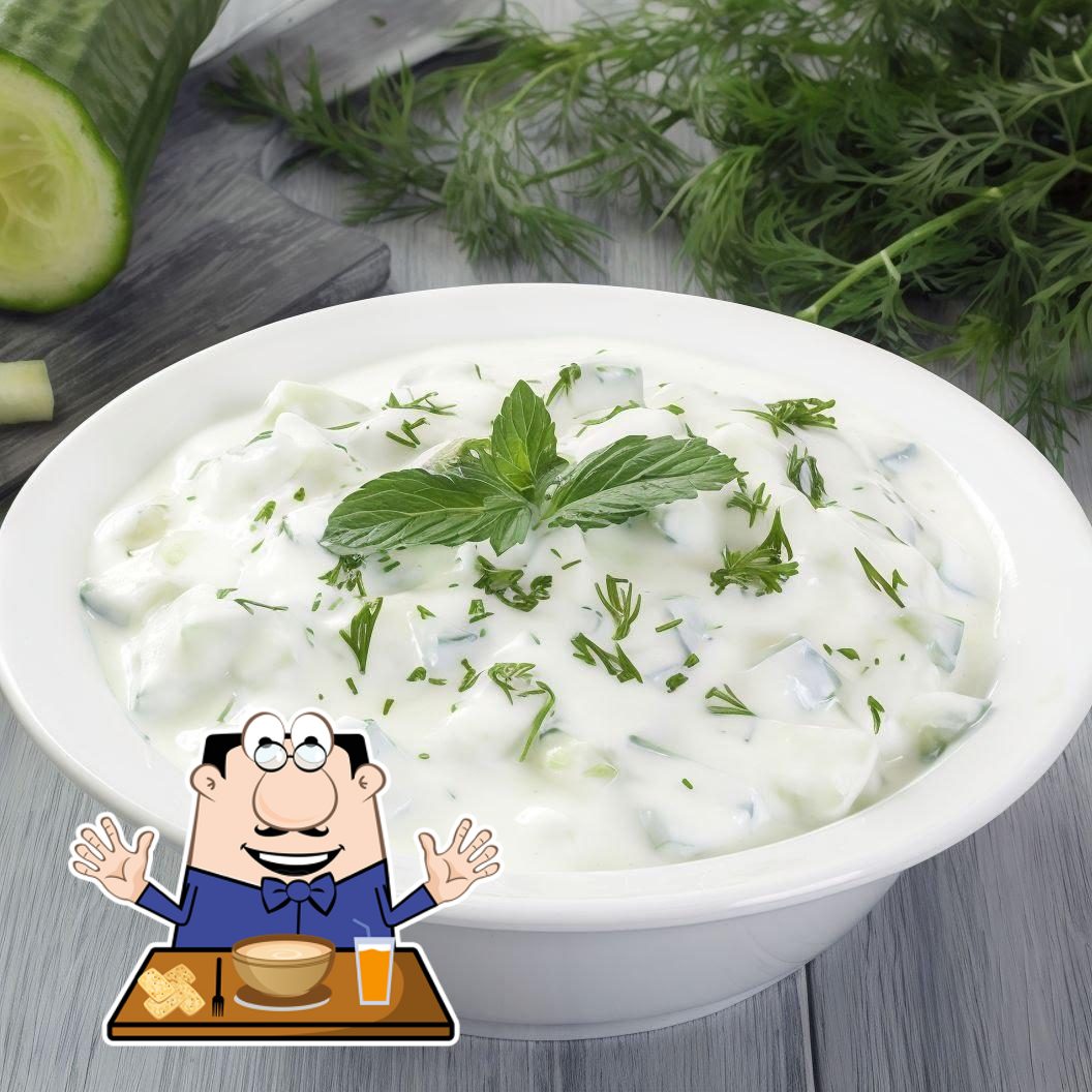 كبسة وطحينة