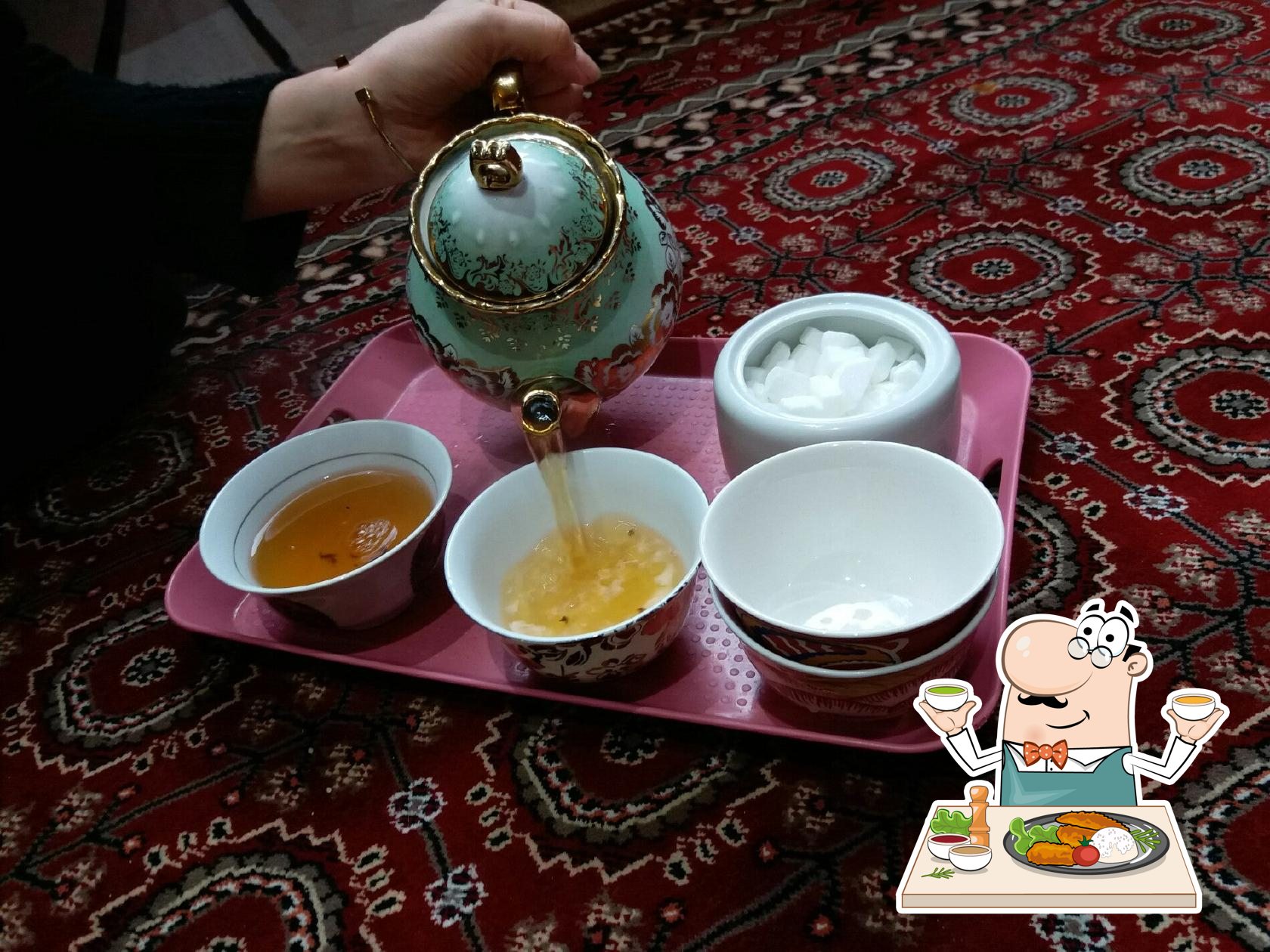 غذای ترکمنی گونشTurkman restaurant