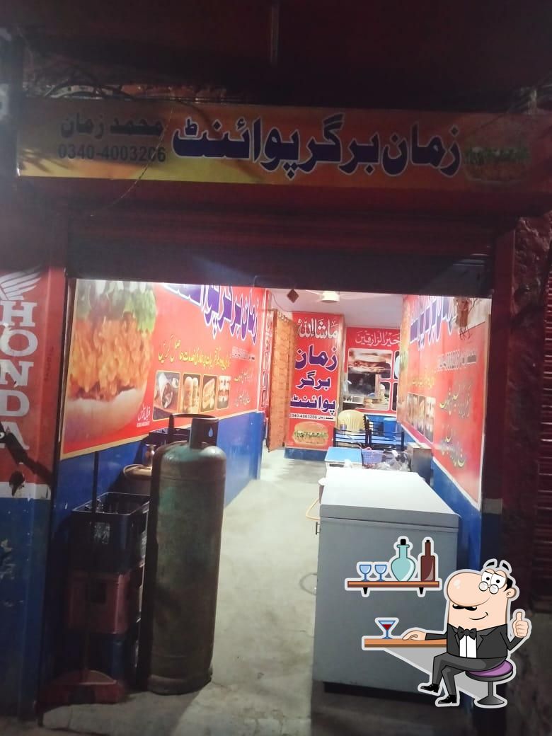 Zaman burgar ponit