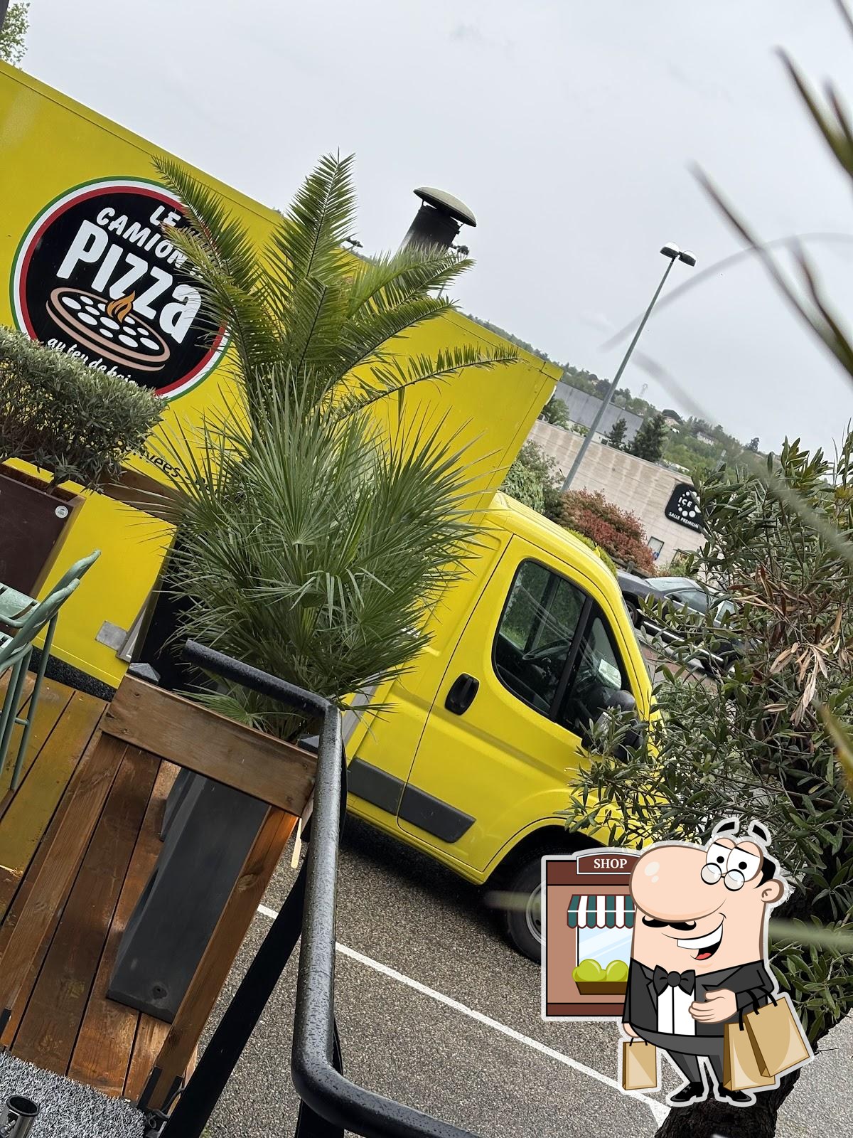 Le camion à pizza