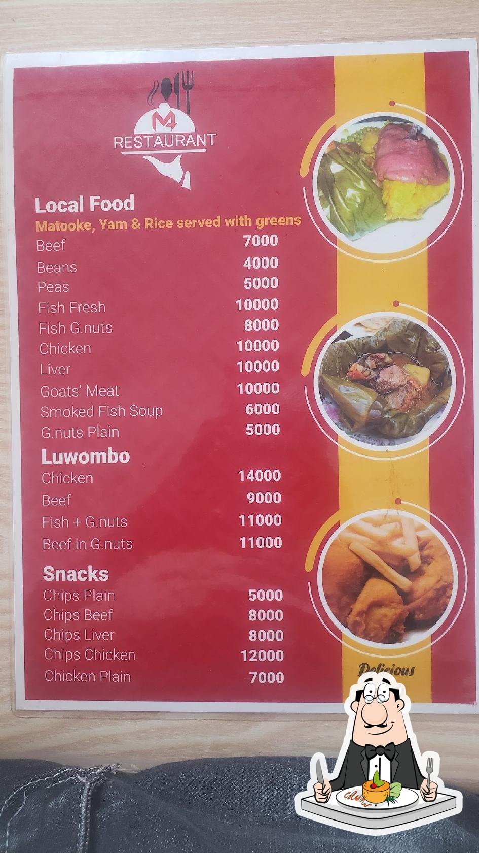 M4 Restaurant and take away