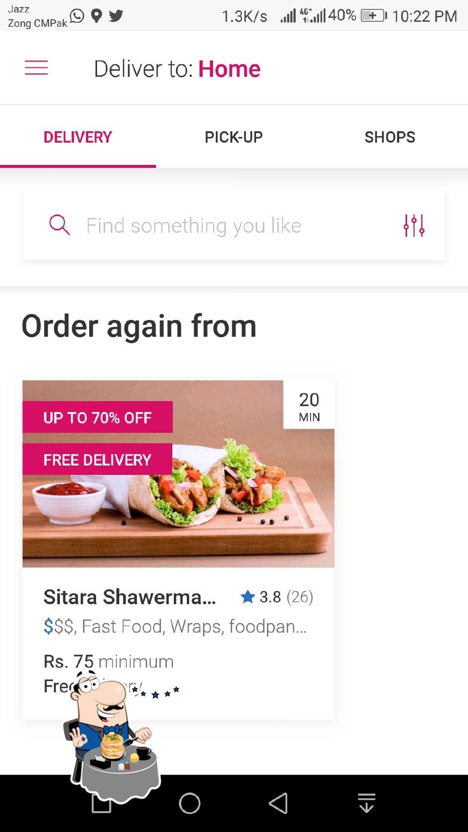 Sitara shawarma & zingar