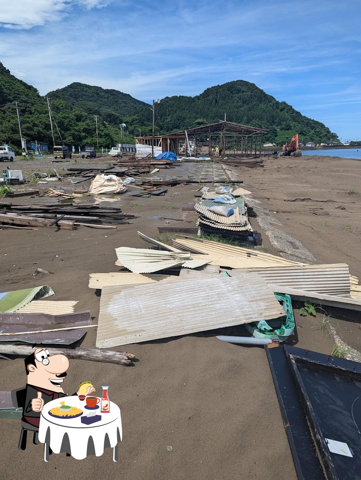 直江津海水浴場浜茶屋日本海