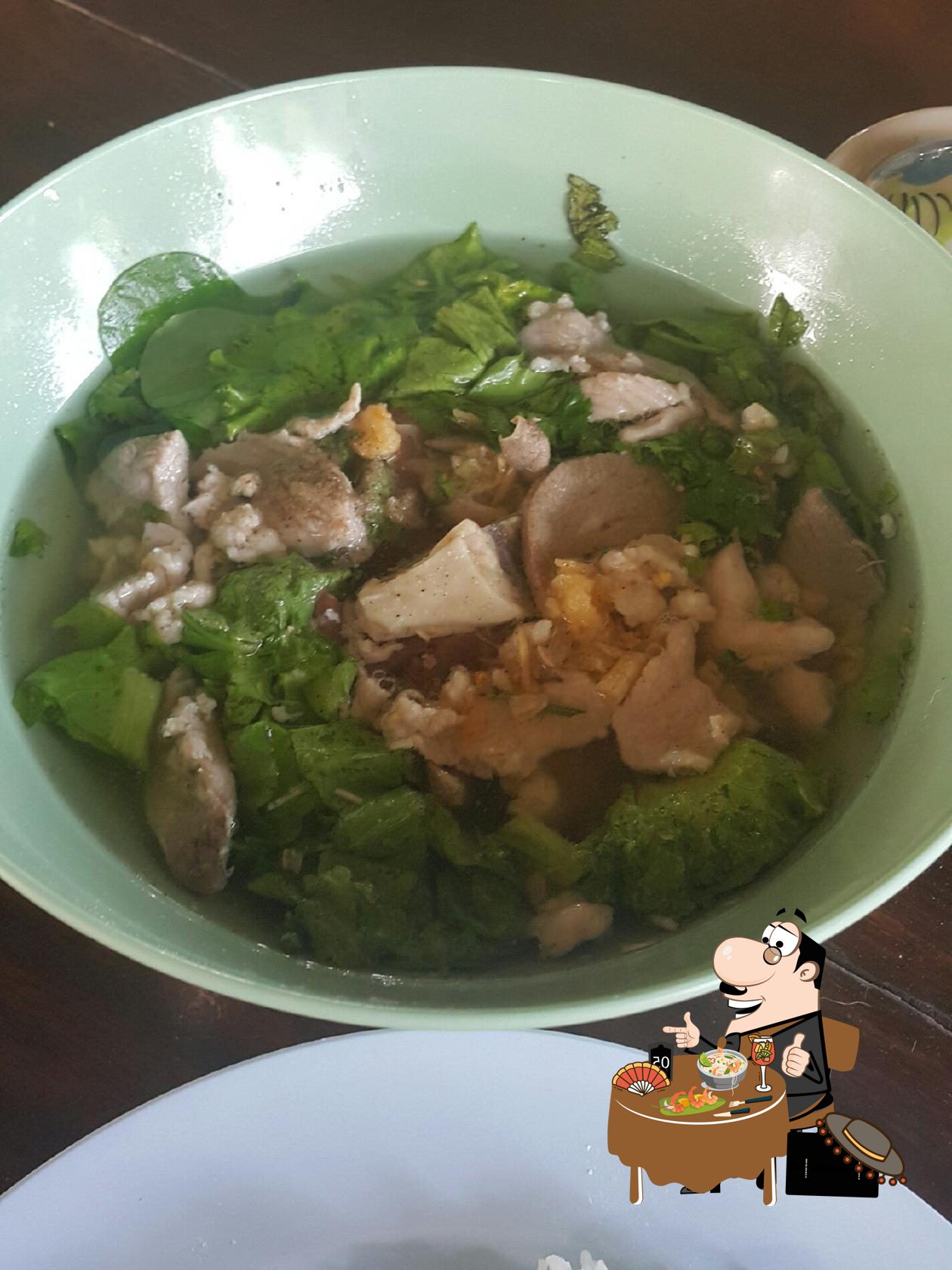 ต้มเลือดหมู ลุงทินเขาใหญ่
