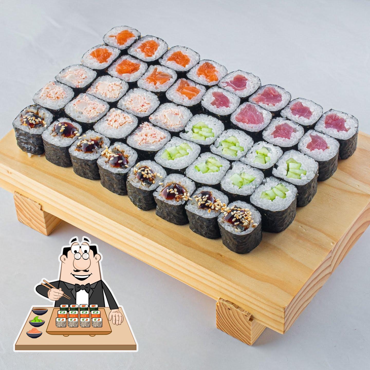 Побалуйте себя суши в "Yume Sushi".