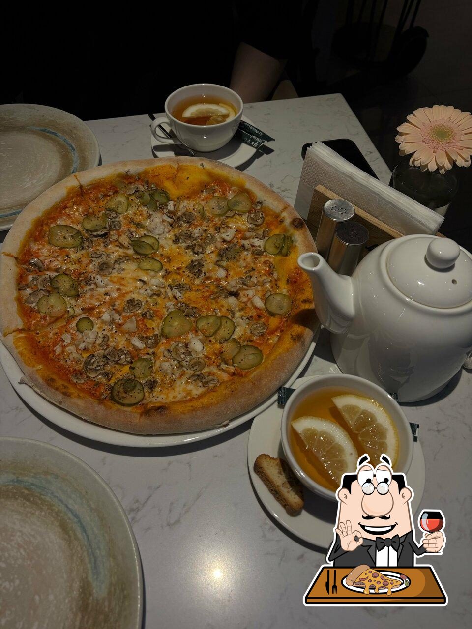 В "Terra Pizza" вы можете попробовать  пиццу.