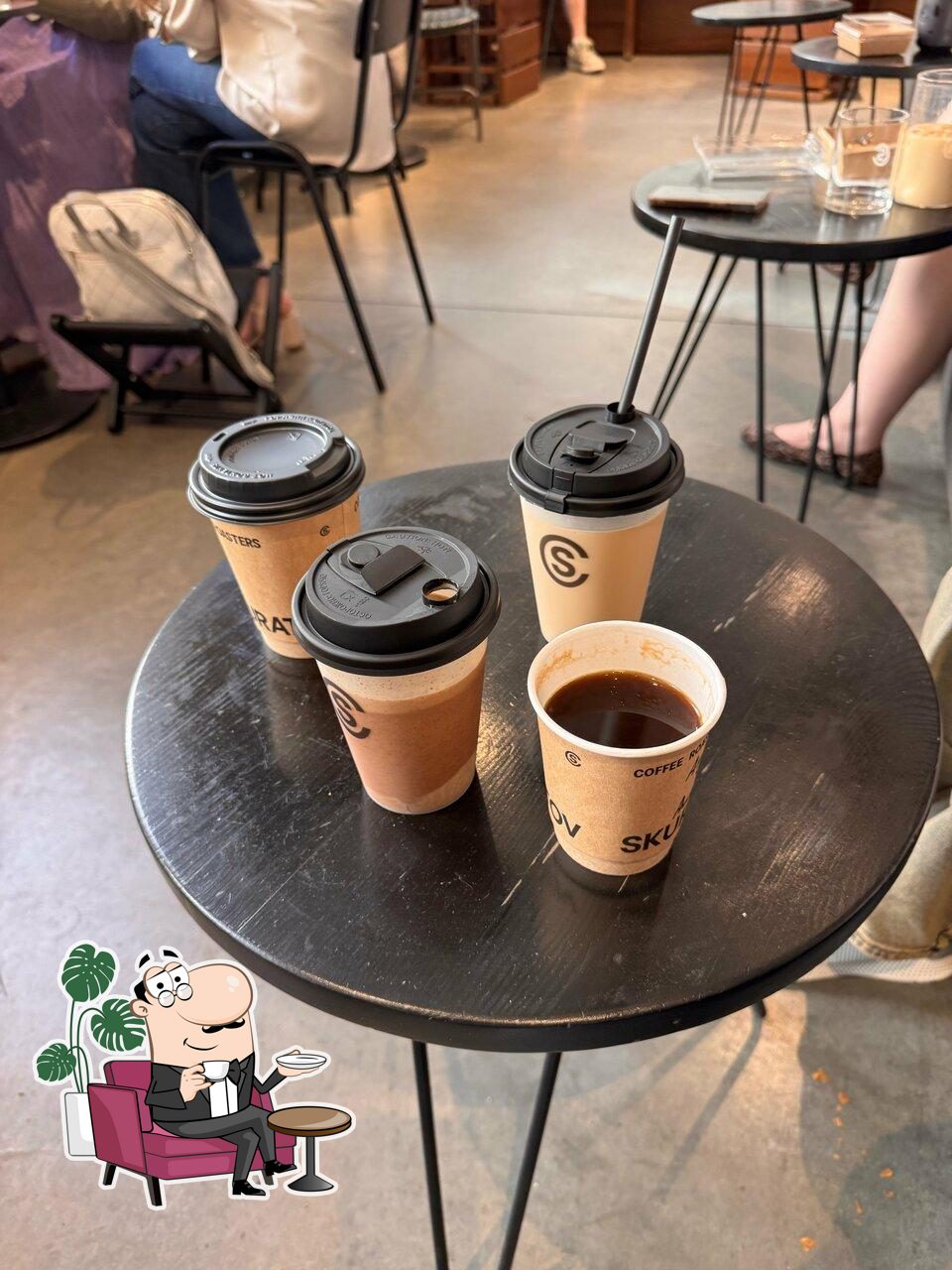 Интерьер "Skuratov Coffee".