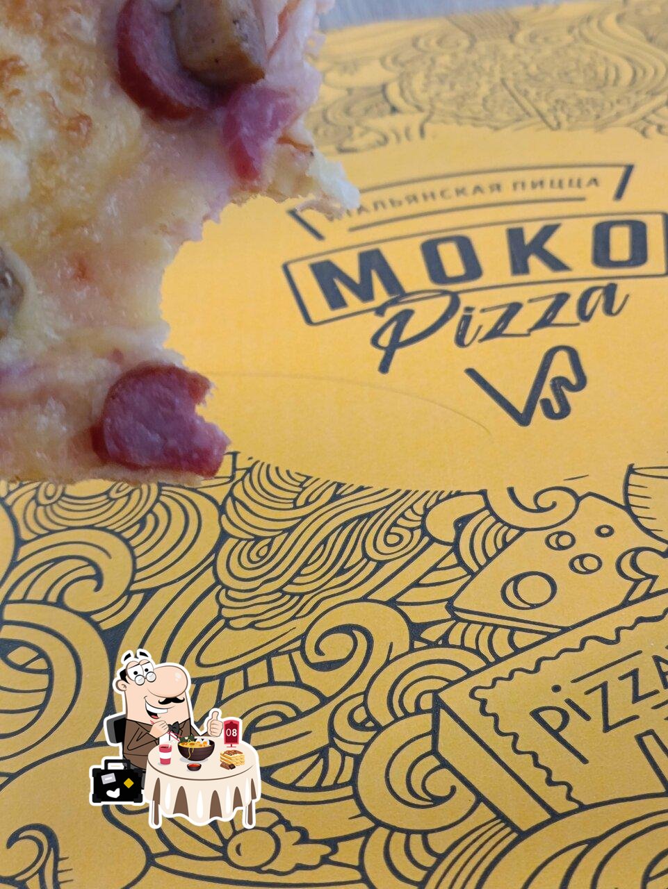 Еда в "Моко"