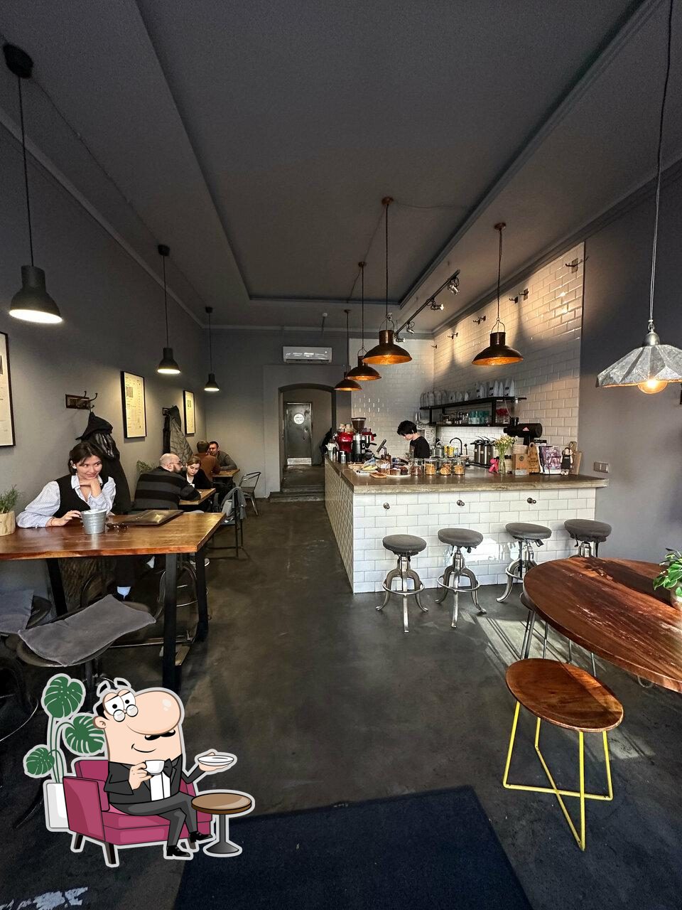 Интерьер "Mad Espresso Team".