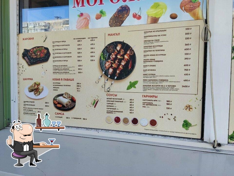 Посмотрите на внутренний интерьер "Grill house".