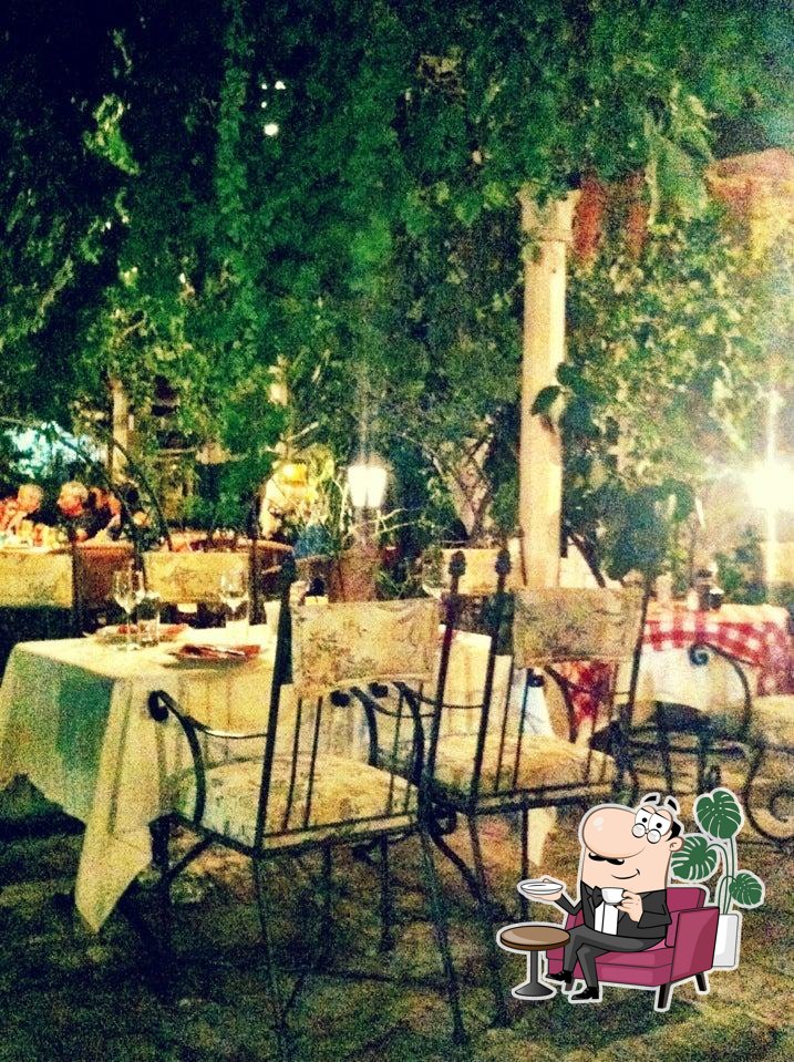 Посмотрите на внутренний интерьер "Rivijera Restaurant".