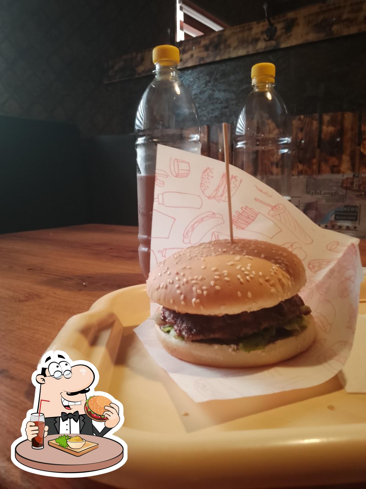  Закажите  гамбургеры в "BurgerBEER".