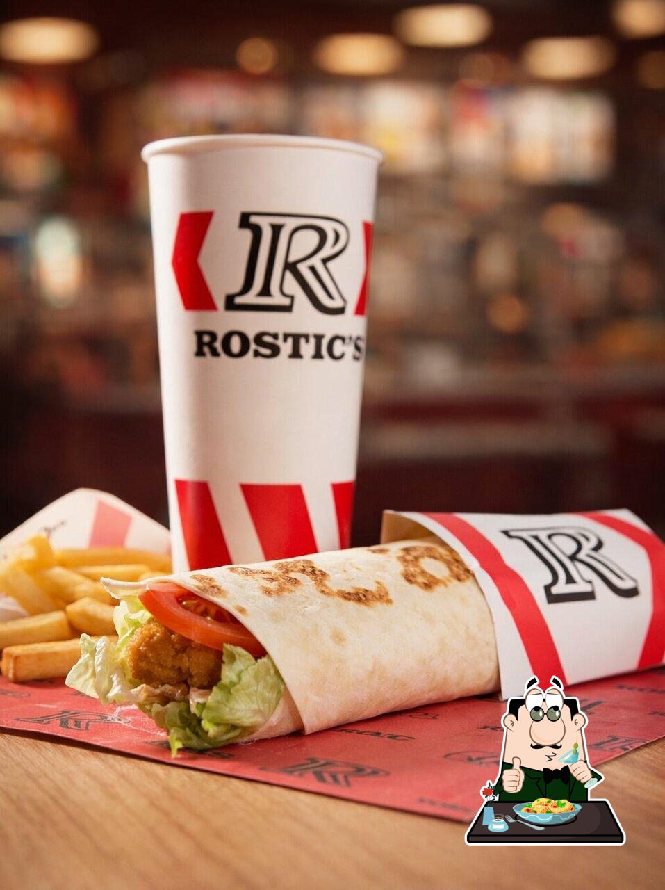 Еда в "Rostic's"