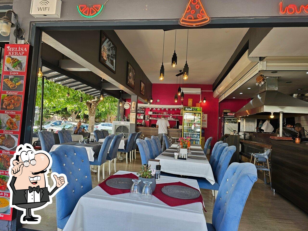 Забронируйте столик в "Melisa kebap restoran ve cafe".