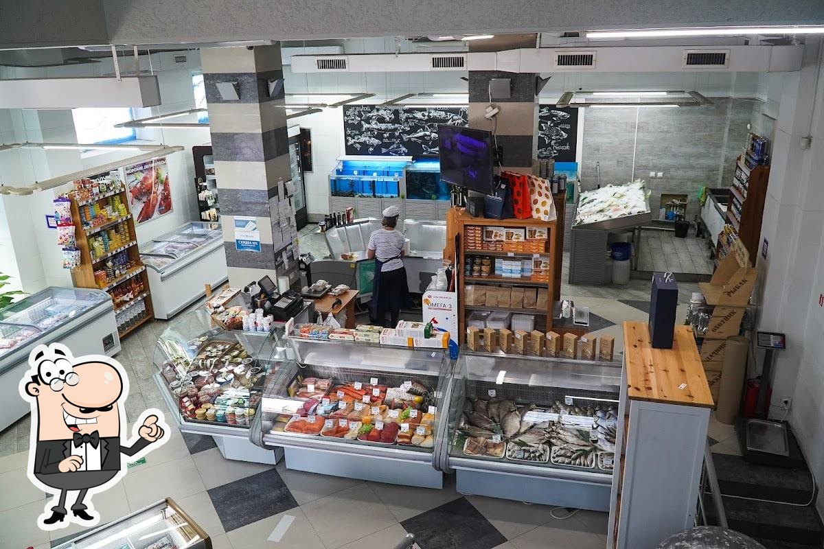 Забронируйте столик в "Море рыбы Сеть магазинов".