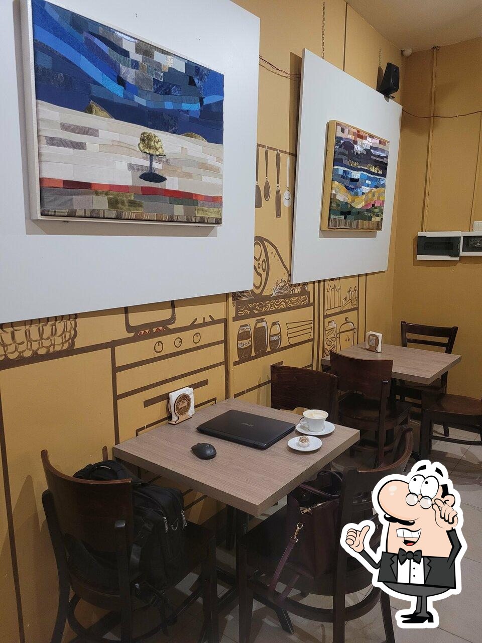 Интерьер "Pausa caffe".