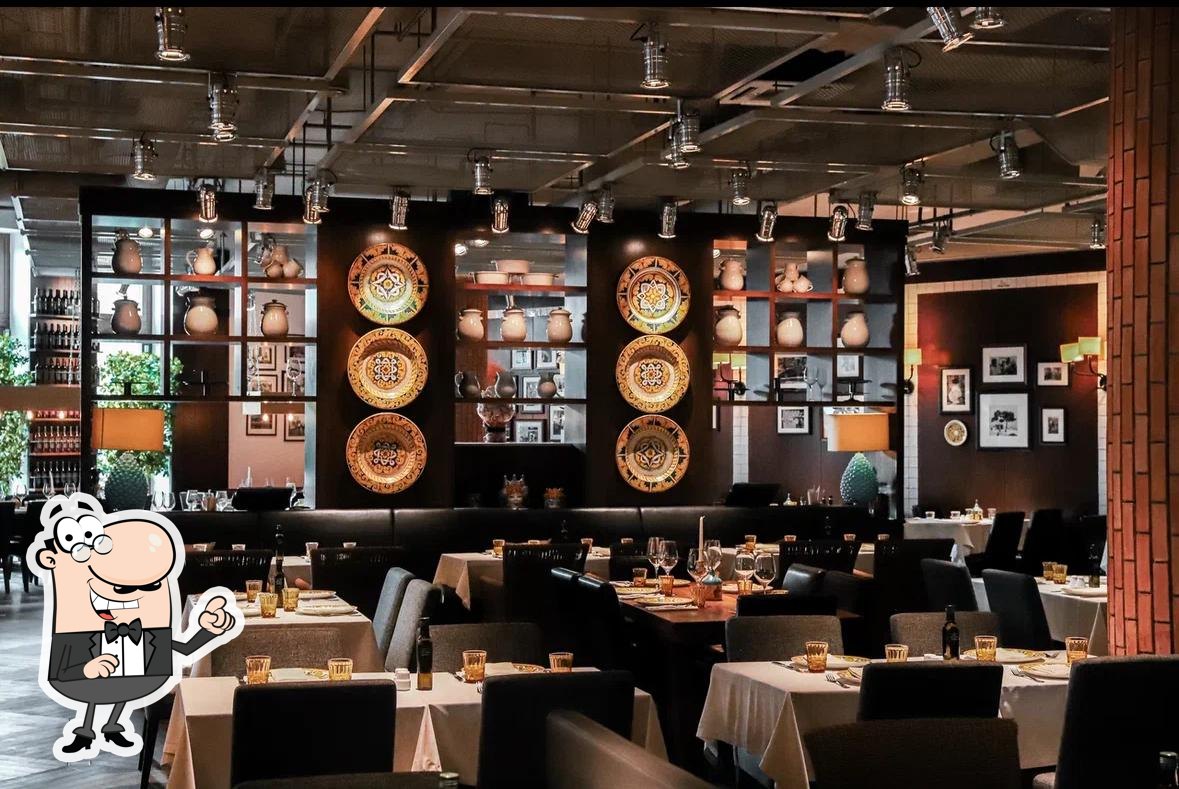Интерьер "La Bottega Siciliana".