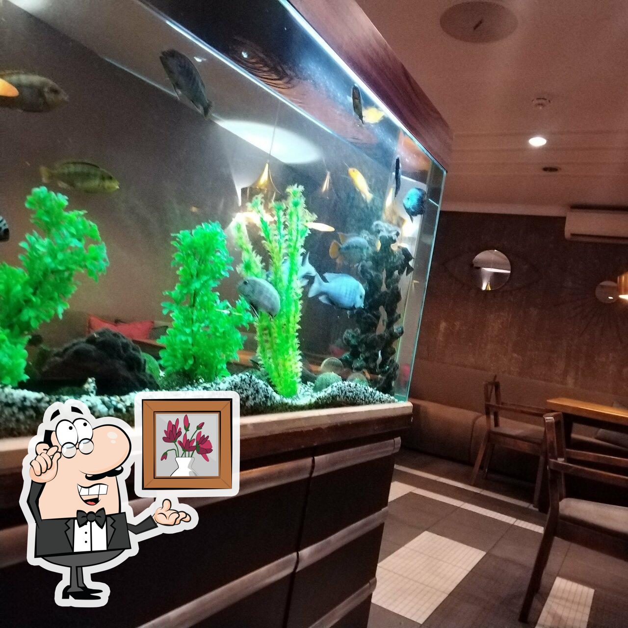 Интерьер "Wok cafe".