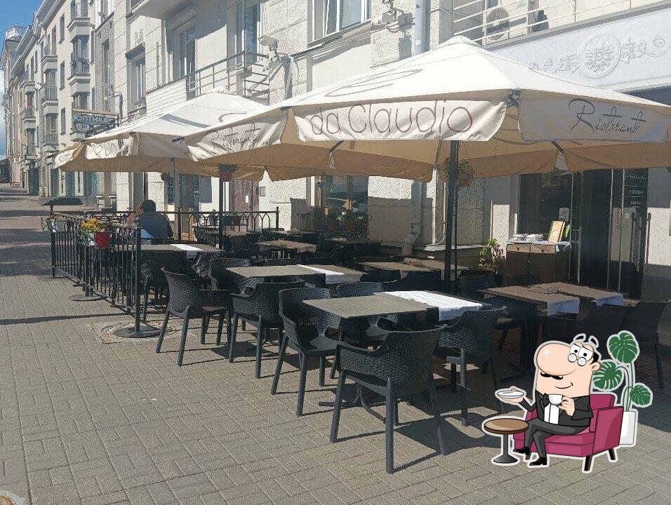 Интерьер "Da Claudio".