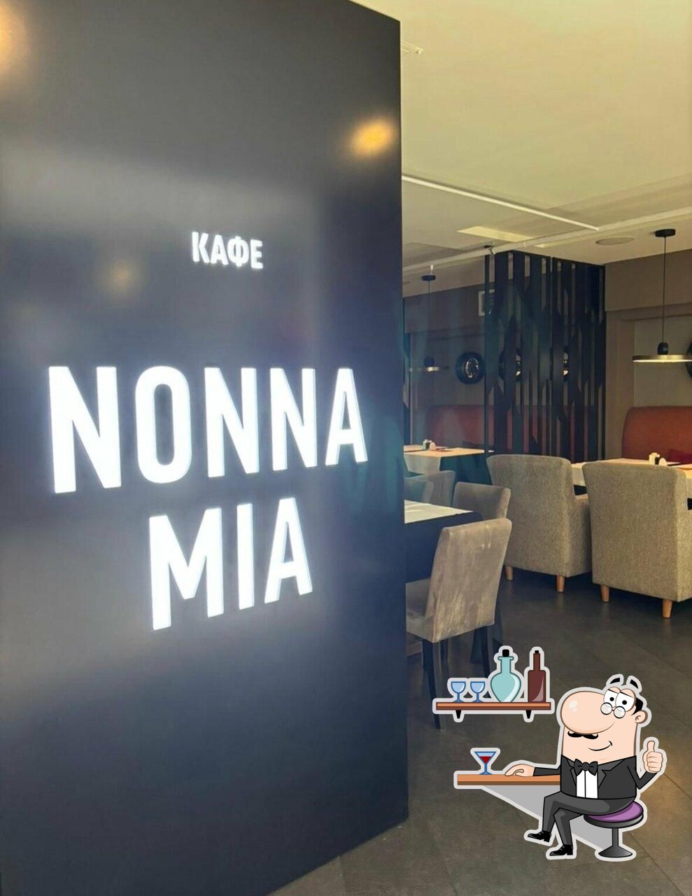 Интерьер "Nonna Mia".