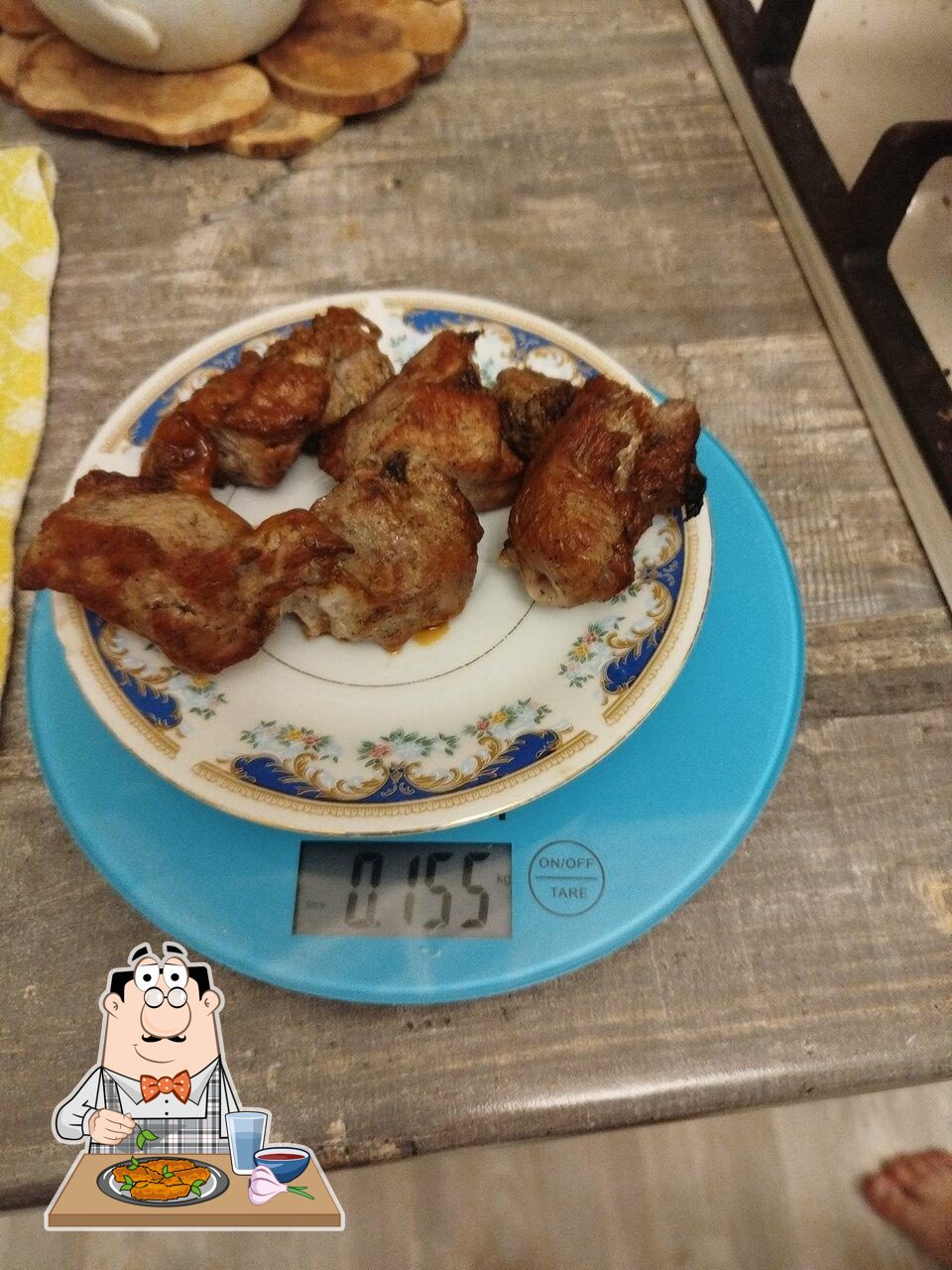 Фотография Мясо на углях