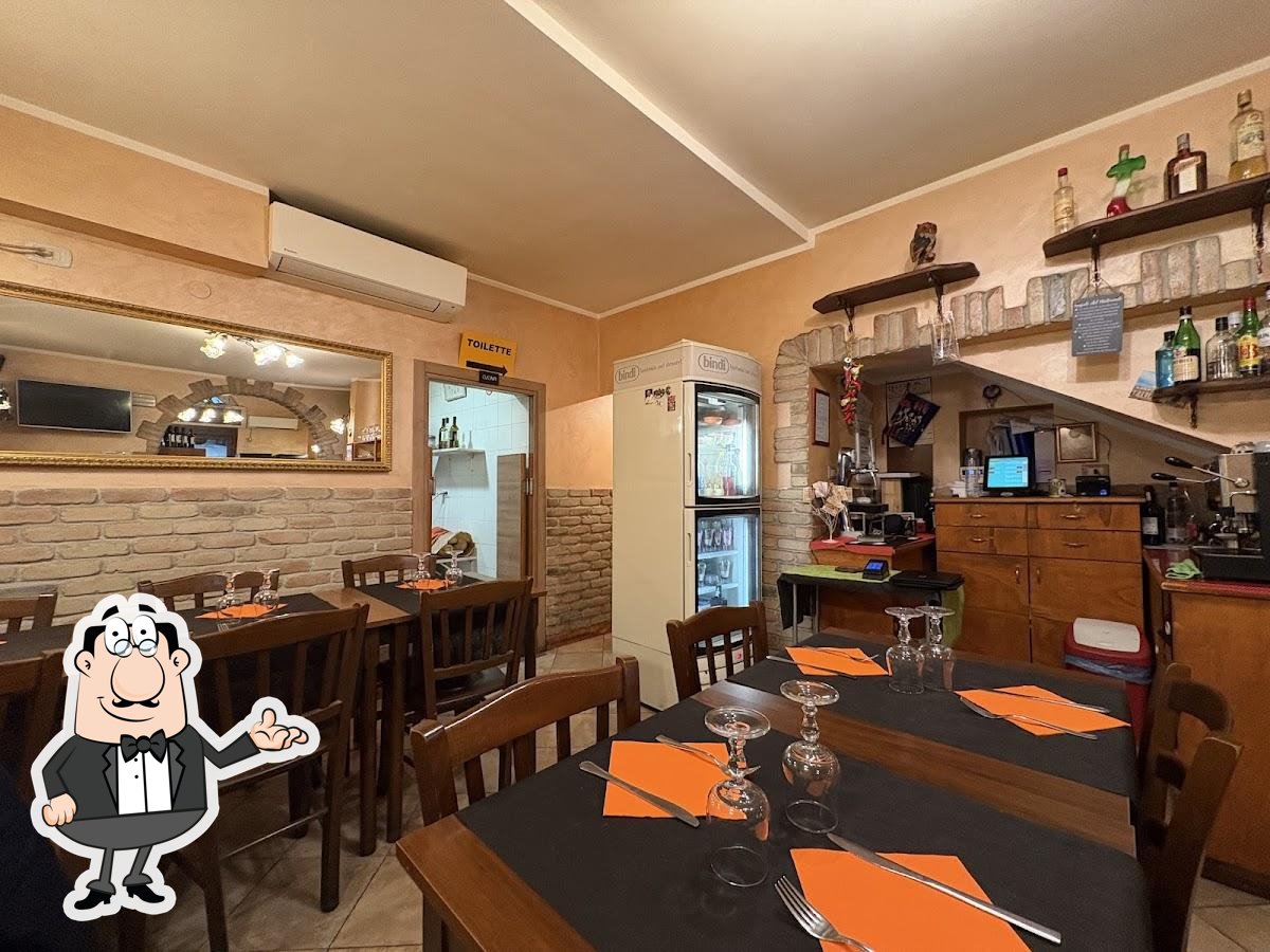Интерьер "Trattoria Angelo".