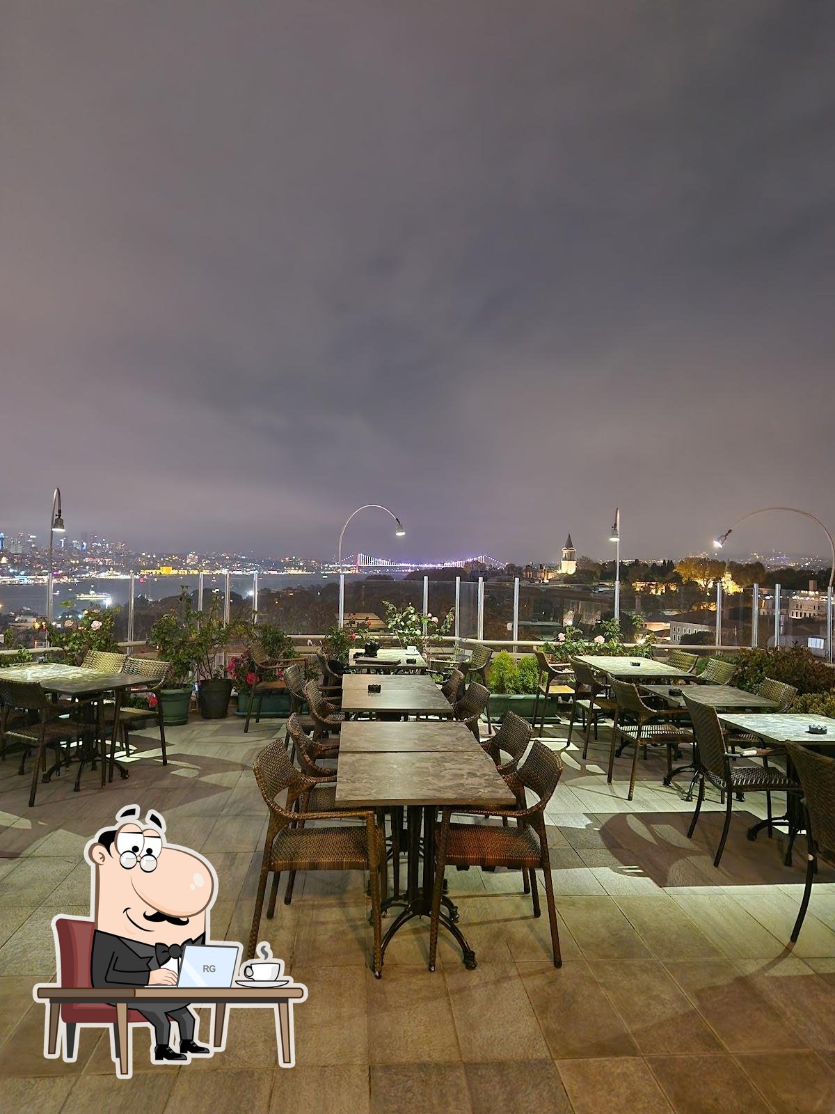 Интерьер "Panoramic Restaurant".