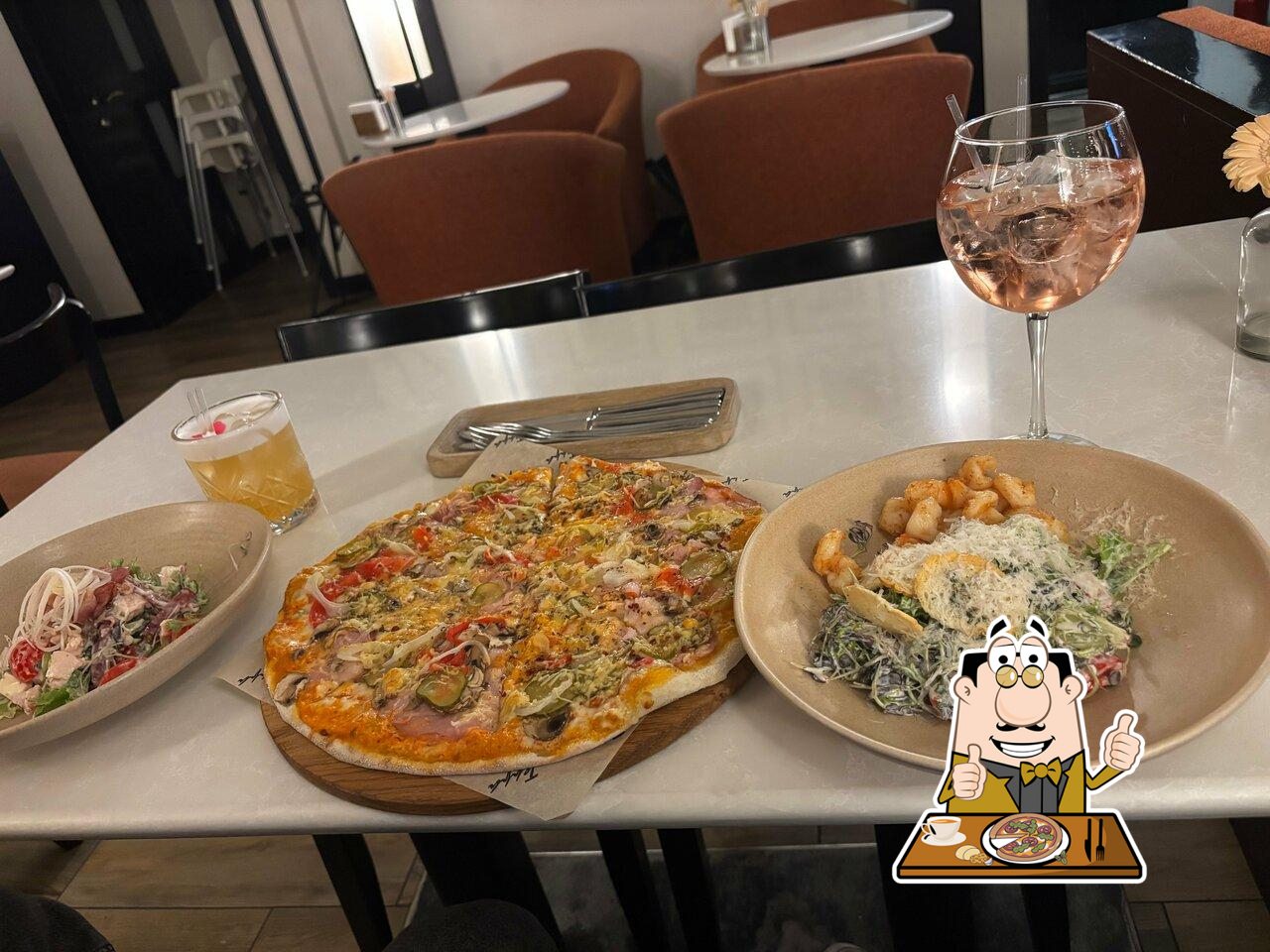 В "Terra Pizza" вы можете  заказать  пиццу.
