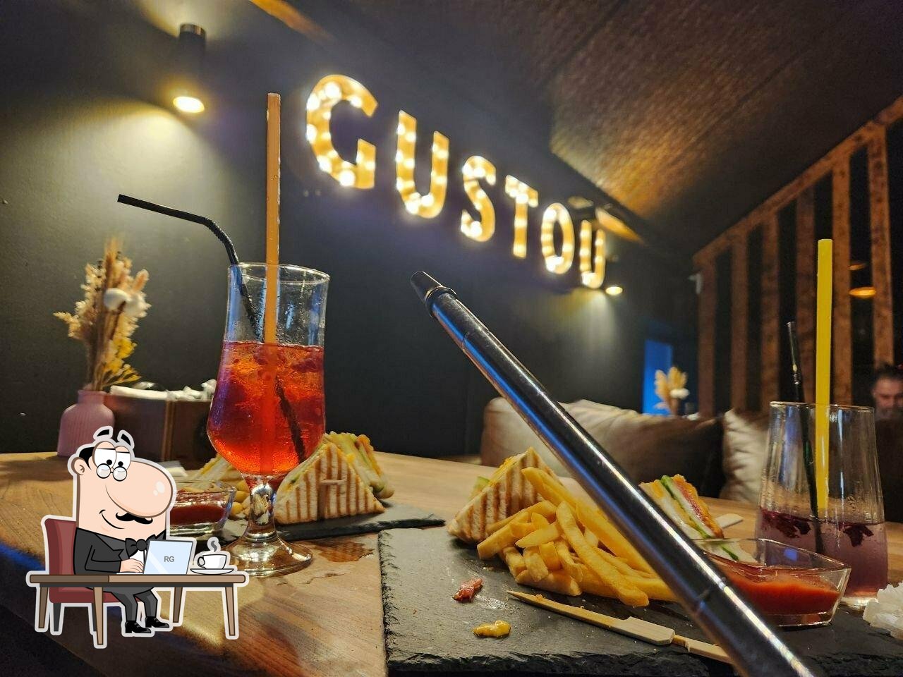 Забронируйте столик в "Gustoû".