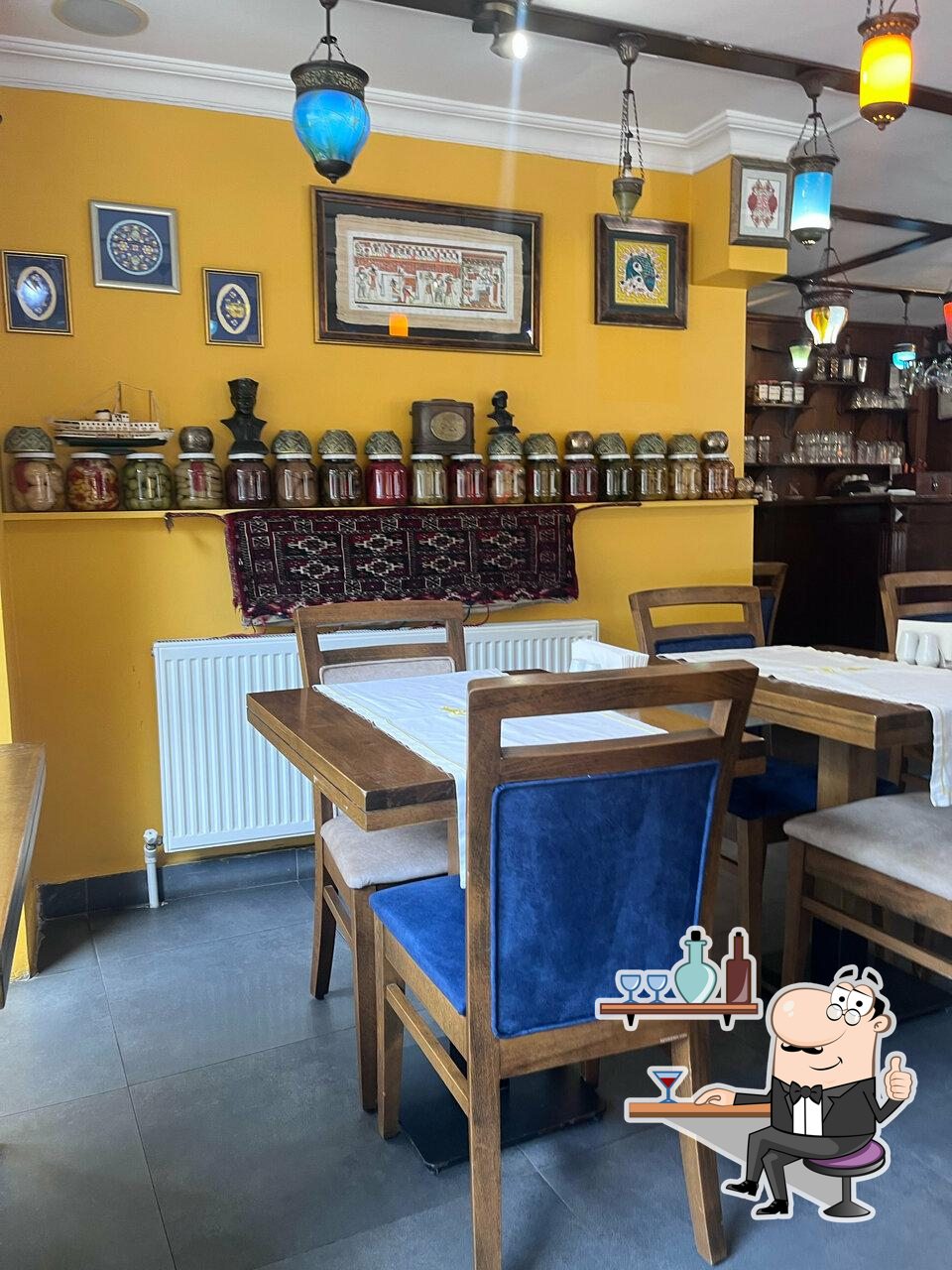 Посмотрите на внутренний интерьер "Sultanahmet Fish House, Istanbul Restaurant, Dining".