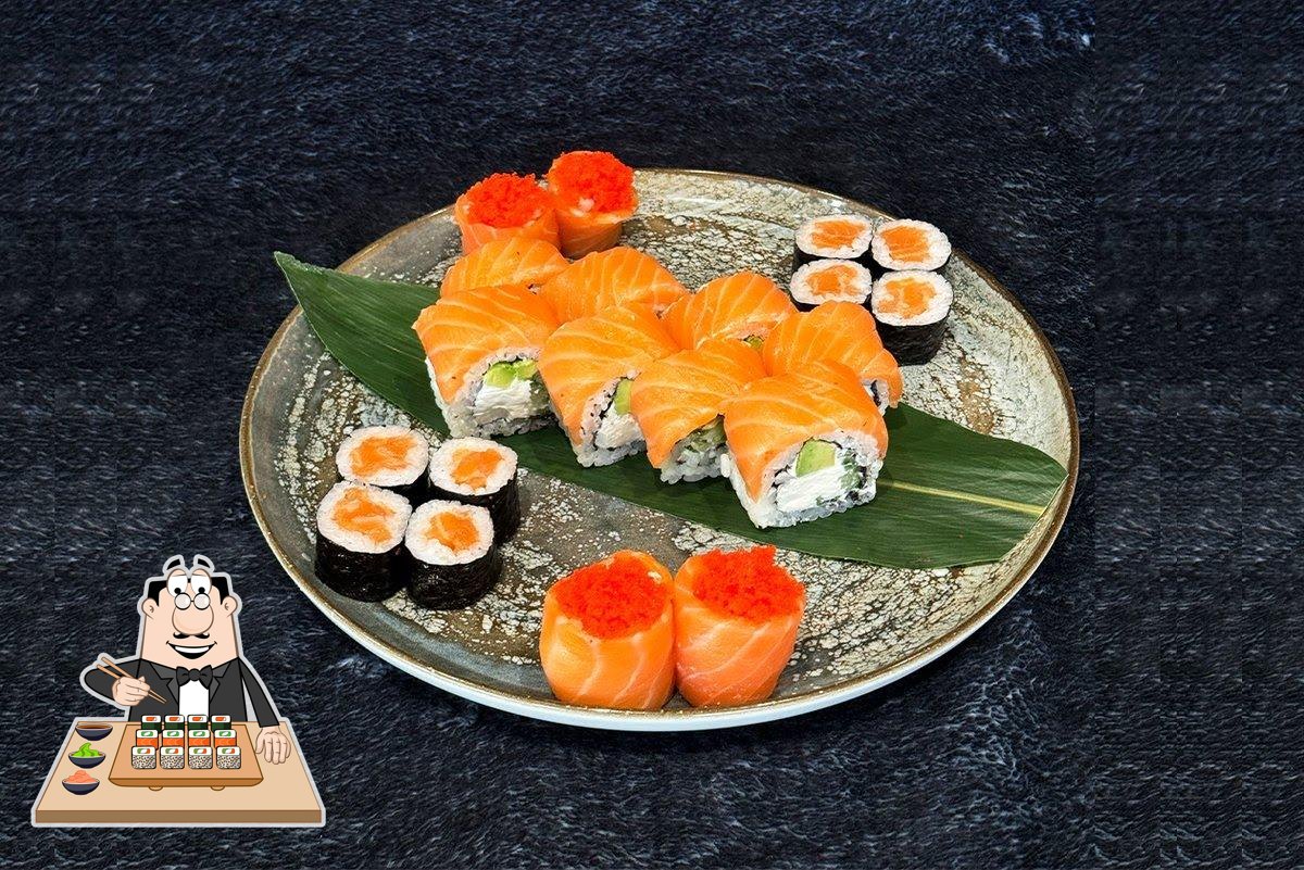Попробуйте суши в "Sushi house - Valērijas Seiles".