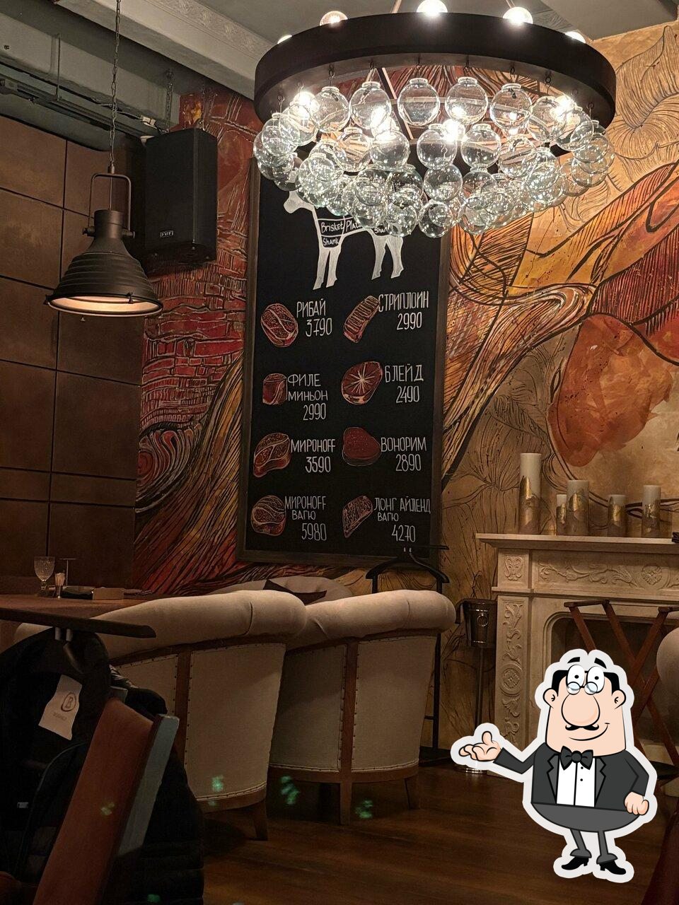 Интерьер "Мясо&Рыба".