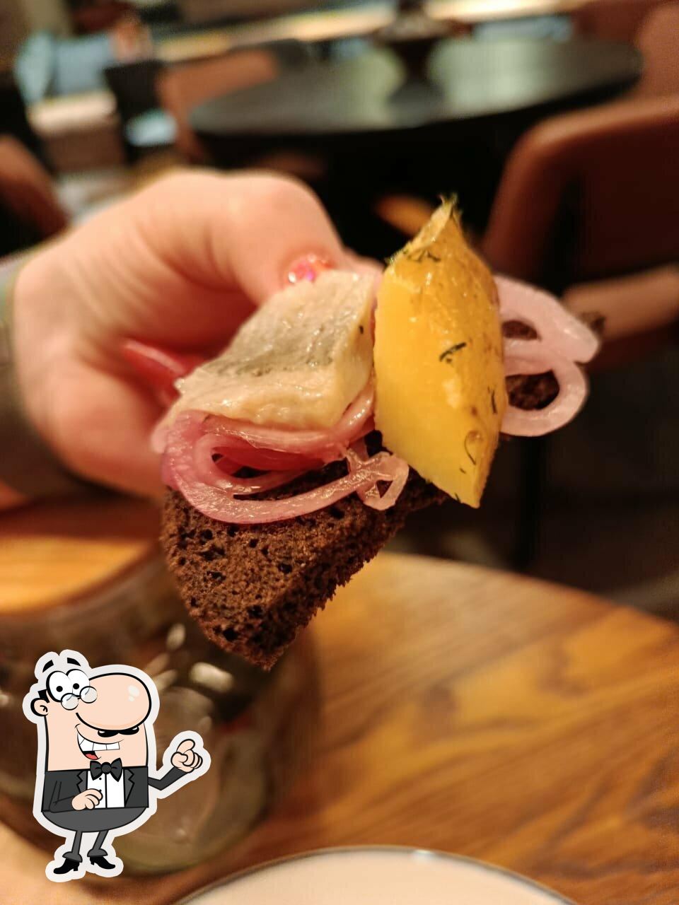 Интерьер "BBQ Restaurant".