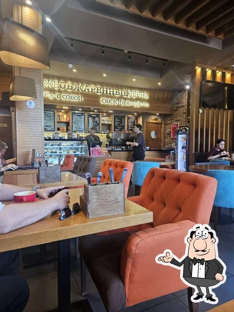 Интерьер "Traveler's Coffee".