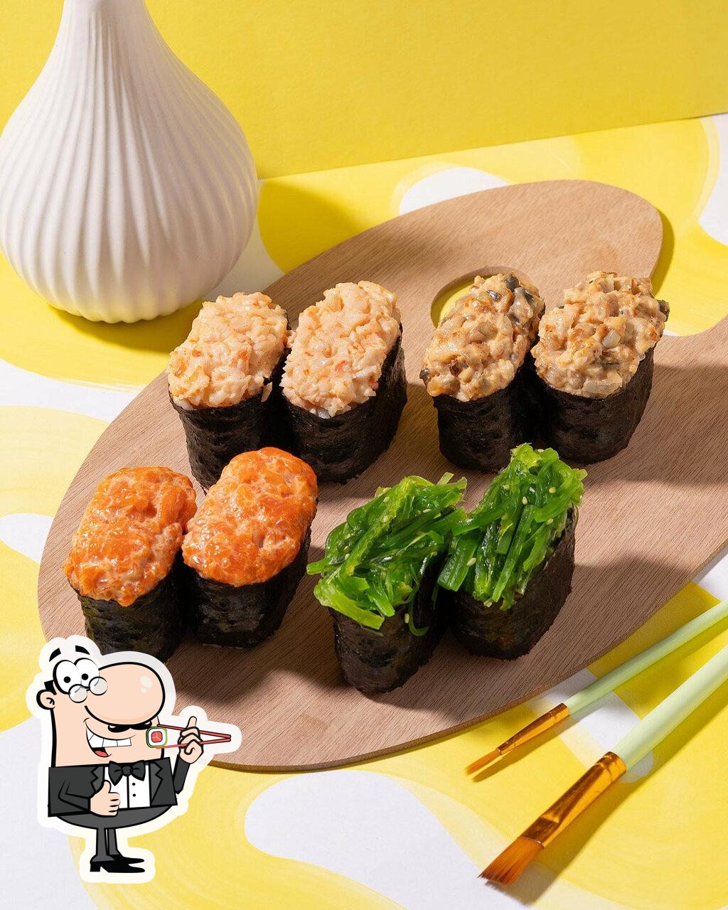 В "Суши Wok" вы можете заказать суши.