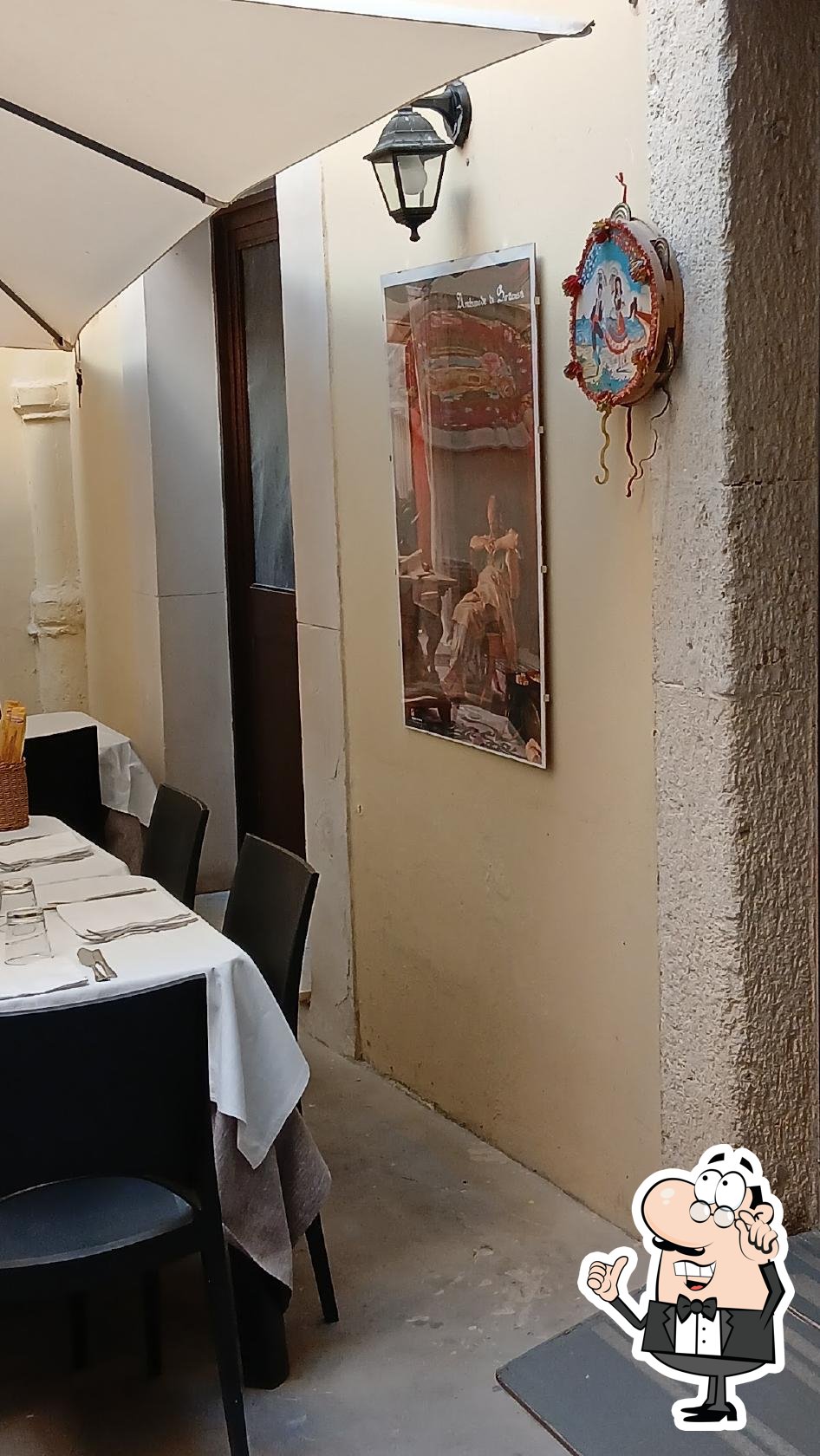 Посмотрите на внутренний интерьер "Il Cortile di Archimede".