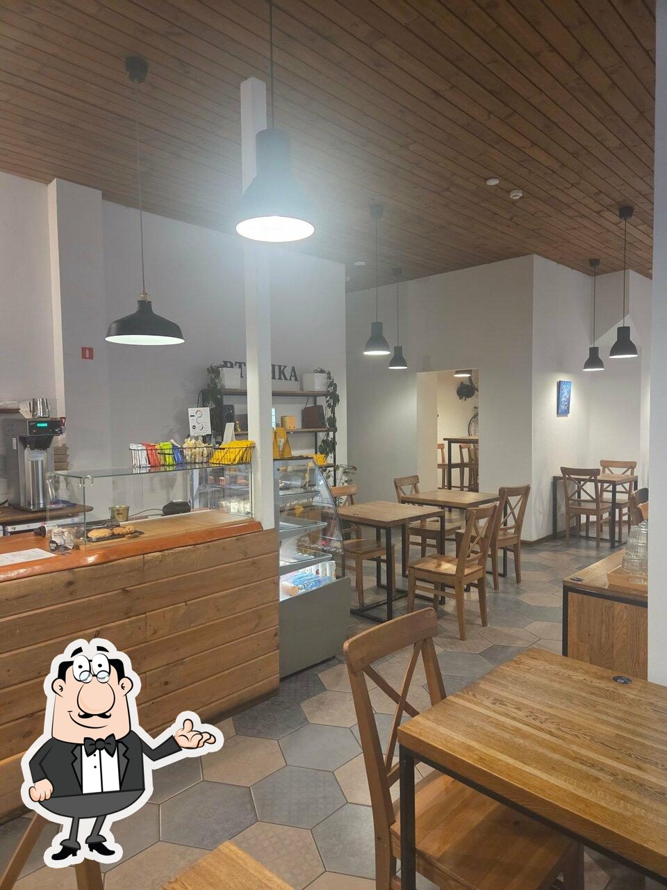 Интерьер "Ptichka coffee".